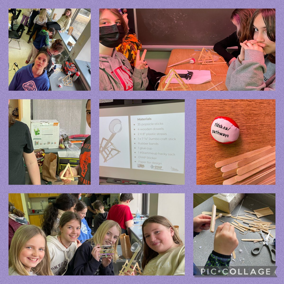 Our Grade 6/7’s are very excited to participate in the Catapult Challenge. @oyap_tldsb <a href="/TLDSB/">TLDSB</a>