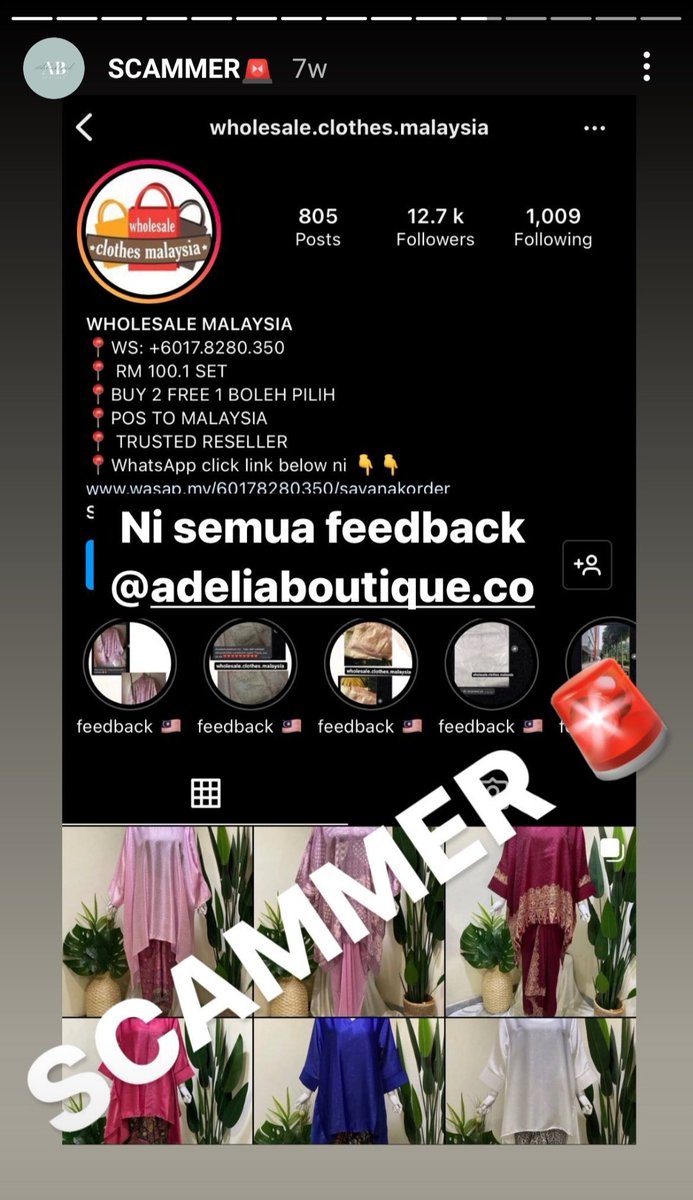 ssarahtalib's tweet photo. #scammer 
#scammer
#scammer
#alerteveryone
#jahatjahatjahat
#kaftan
#wholesaleclothesmalaysia https://t.co/I3VQyPVRMe