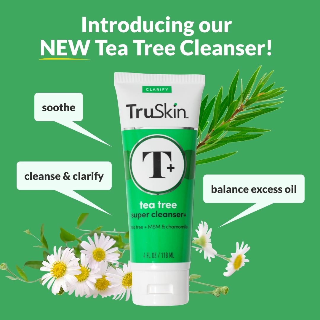 TruSkinOfficial's tweet photo. Say hello to our newest product, Tea Tree Super Cleanser+! ✨

Developed especially for oily and blemish-prone skin, this nourishing next-gen cleanser is infused with clear-skin staples, plus some wildly effective rarities to put skin in the clear.

🛍️https://t.co/zWuDrgs8cT https://t.co/x8qO8AXNAv