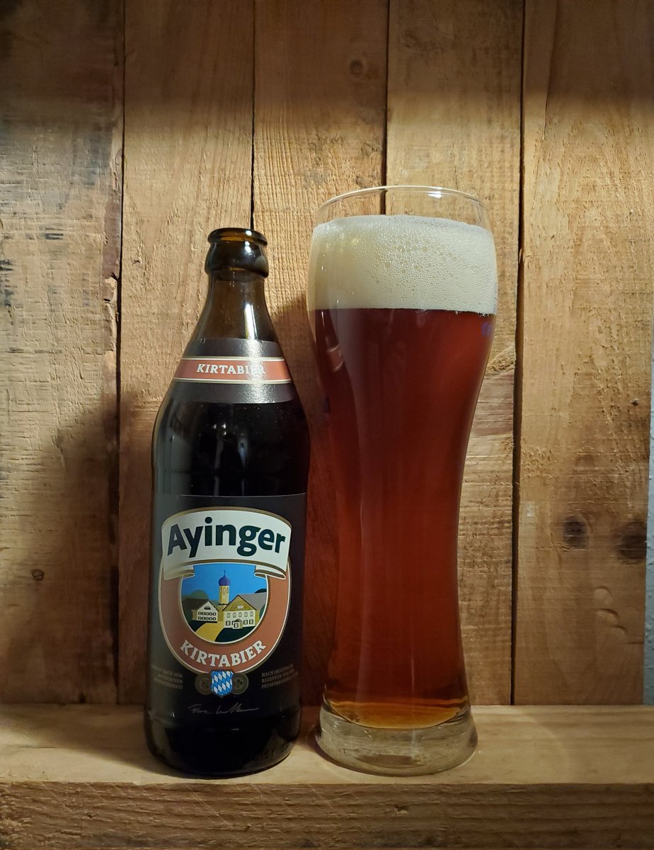 BeerExperiences (@beerexperiences) on Twitter photo Ayinger - Kirtabier
Style: Märzen 
ABV: 5.8%
IBU: 0
Aying, Bayern #germany
Untappd: 3.58/5
. The “Kirtabier” is the only type of beer that can be classified between “March” beer and dark export beer. 
Cheers! 🍻
#drinklocal #CraftBeer #beertime #märzen #beerexperiences Ayinger - Kirtabier
Style: Märzen 
ABV: 5.8%
IBU: 0
Aying, Bayern #germany
Untappd: 3.58/5
. The “Kirtabier” is the only type of beer that can be classified between “March” beer and dark export beer. 
Cheers! 🍻
#drinklocal #CraftBeer #beertime #märzen #beerexperiences