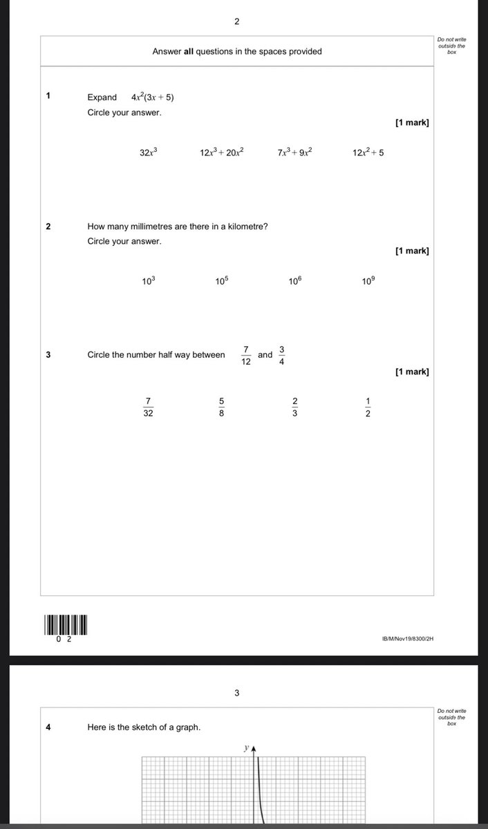theashrb's tweet photo. The first question(s) on a UK GCSE Higher Maths paper vs the first question(s) on a Caribbean CSEC Additional Maths paper 😭 that's very mad to me. https://t.co/XrUggI5zQo
