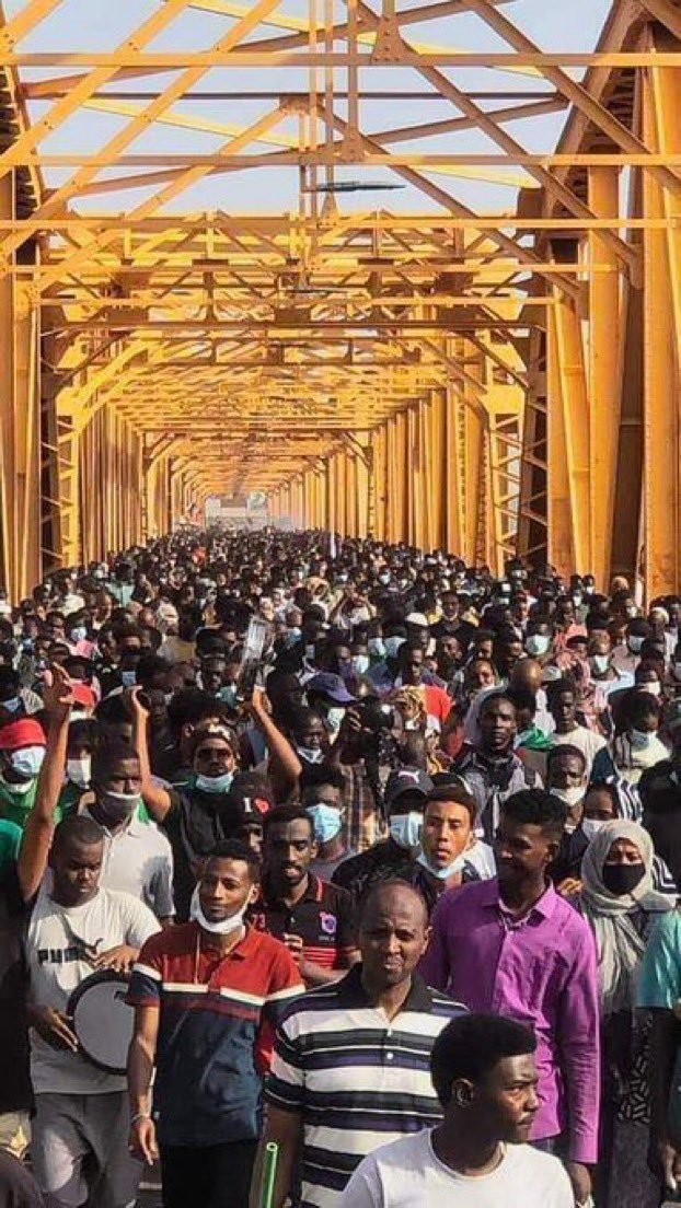 SudanRevIreland's tweet photo. According to the Middle East Newspaper,17 cities of #Sudan were out demonstrations against #SudanCoup @UN @AdviserAdaDieng @cvoule @UNHumanRights @amnesty @hrw @BBCBreaking @UNICEF @UNITAMS @unicefchief @volkerperthes @Reuters @AmnestyEARO
#April6March #مليونية6أبريل #88Plus https://t.co/jHhpGcRn4H