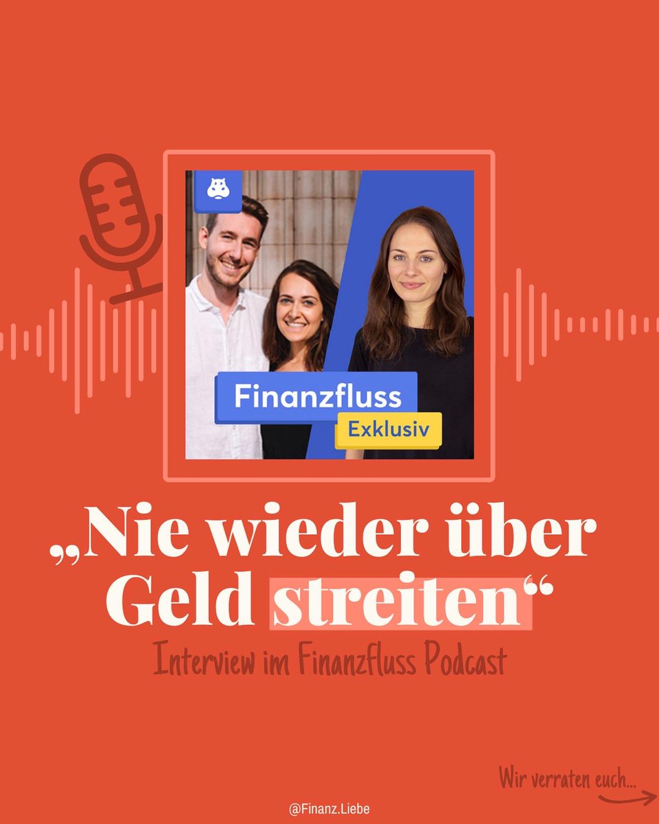 Tilo Dima (geb. Hensel) (@tilodima) on Twitter photo 😎 Puh, ich muss zugeben, dass ich schon etwas aufgeregt war vor dem Interview!
🎙 Lia und ich sind mit <a href="/FinanzLiebe/">FinanzLiebe ♡ Lia & Tilo</a> zu Gast im @Finanzfluss Podcast und haben über Geld in der Beziehung gesprochen.
▶️ Jetzt anhören! Überall wo es Podcasts gibt: finanzfluss.de/podcast/folge-… 😎 Puh, ich muss zugeben, dass ich schon etwas aufgeregt war vor dem Interview!
🎙 Lia und ich sind mit <a href="/FinanzLiebe/">FinanzLiebe ♡ Lia & Tilo</a> zu Gast im @Finanzfluss Podcast und haben über Geld in der Beziehung gesprochen.
▶️ Jetzt anhören! Überall wo es Podcasts gibt: finanzfluss.de/podcast/folge-…