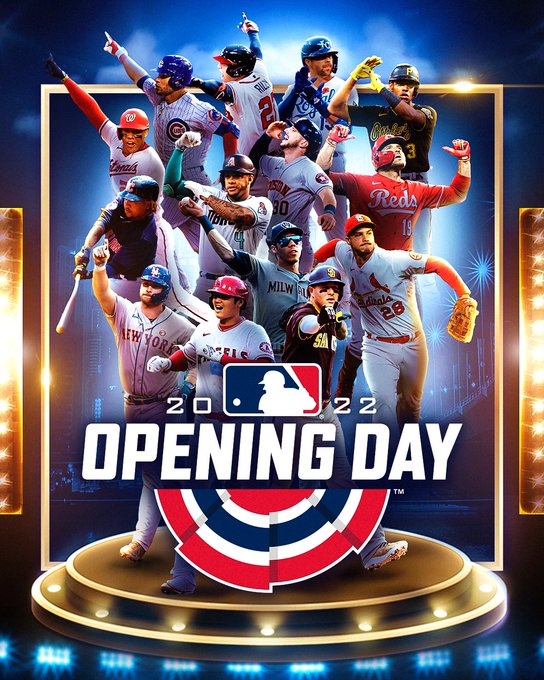 #OpeningDay for baseball has arrived!  Good luck to all 30 <a href="/MLB/">MLB</a> teams chasing October throughout this summer.  Place your predictions below...which team do you think is going to take this season all the way to a World Series Championship?