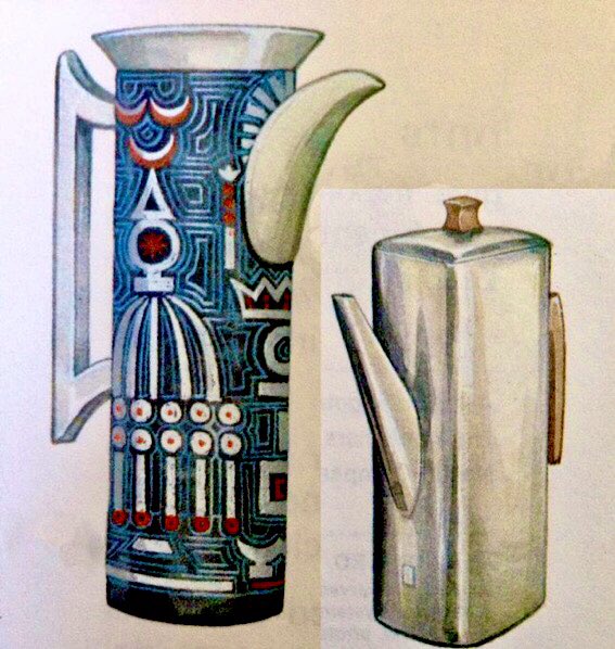 LBFlyawayhome's tweet image. The modern world in old Ladybird books. 
“Contemporary coffee pots” 
(1977)
#DavidPalmer