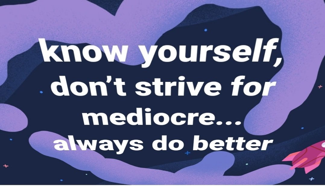 barkerjohn's tweet photo. know yourself,
don’t strive for mediocre...
always do better

#haikuforthesoul #senryu #poetry #poetrylovers #zen #jung #freud #ambition #quote #thursdayvibes #self_development #Terrible https://t.co/1x1JLQk063