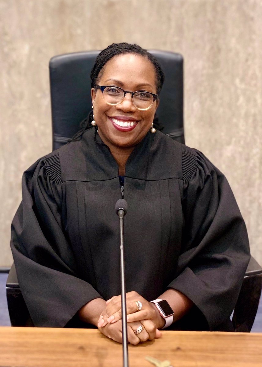 DamonGupton's tweet photo. The Honorable Madame Justice Ketanji Brown Jackson. Period. Damn right. Salute 🙌🏾 #confirmed #history https://t.co/MDkgJA2SNz