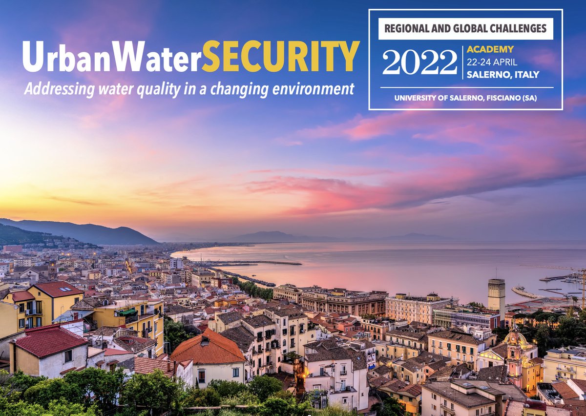 SEED <a href="/UniSalerno/">Università Salerno</a>, in cooperation with <a href="/LEQUIA_UdG/">LEQUIA-UdG</a> (Spain) and <a href="/knustory/">경북대학교</a> (Korea), is organizing the #UrbanWaterSECURITY Academy. Students can apply for free registration; only a few places are available. Selected applicants will be confirmed by email | info bit.ly/2022_UWS_en