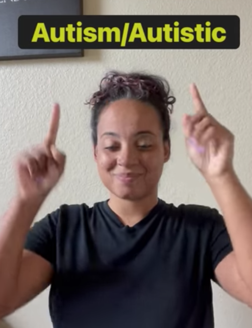 MichaelSkyer's tweet photo. Are you aware of the new sign for Autism?

Here is the original post link if you want to see the video:
https://t.co/WCX7hb6MaE https://t.co/Xhh8EKoOPO