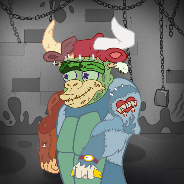 frankenapes's tweet image. 🚨 Ape Spotlight! 🚨

Frankenape#90 currently owned by @PokerJermz ♥️ ♣️ ♠️ ♦️

Care to show off your ape? DM us and let us know to be featured! ✍️

Resurrect yourself some apes today for FREE(just pay gas ⛽) at frankenapes.com 🦍