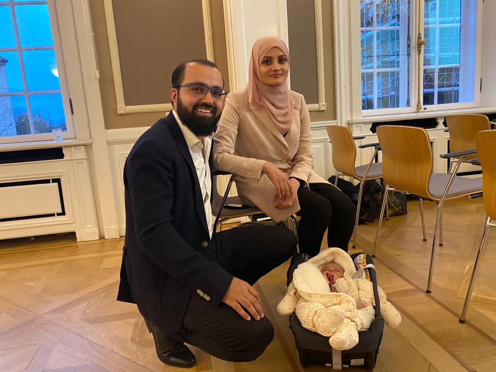 Just now, #Jakobinerklubben awarded <a href="/drfa_CPH/">Faisal Mohammad Amin</a> the Medal of Honor. The medal is awarded to younger Danes (<40 years) who have carried out particularly meritorious and promising research in biomedicine. Congratulations on this acknowledgement, <a href="/drfa_CPH/">Faisal Mohammad Amin</a>! We are all proud of you!