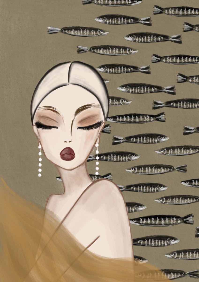 _LiViola_'s tweet photo. NEWS: My first 1/1s are now listed on OpenSea😍

Price: 0.075 Eth on Polygon!

https://t.co/0hODuOPSfG

Every share is highly appreciated💝

Upon launch, this Sardine Lady from the collection is airdropped to og Female Eye holders! 👀 https://t.co/jd0yvanq71