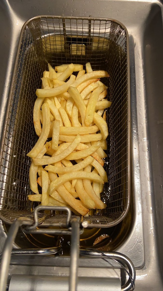 Alegria fries! An early variety that still fries in April? Yes it can!