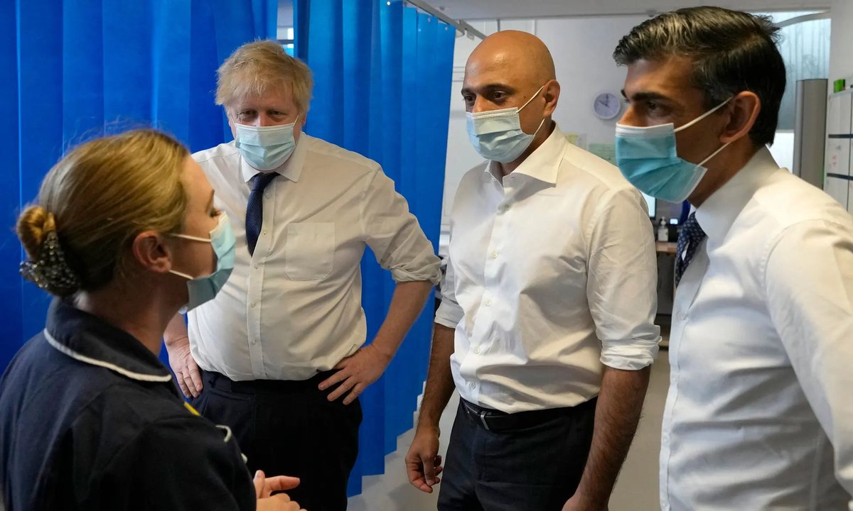 These 3 are deliberately underfunding and privatising our NHS.

Selling chunks of it to their mates.

Join the fightback ⬇️

yournhsneedsyou.com