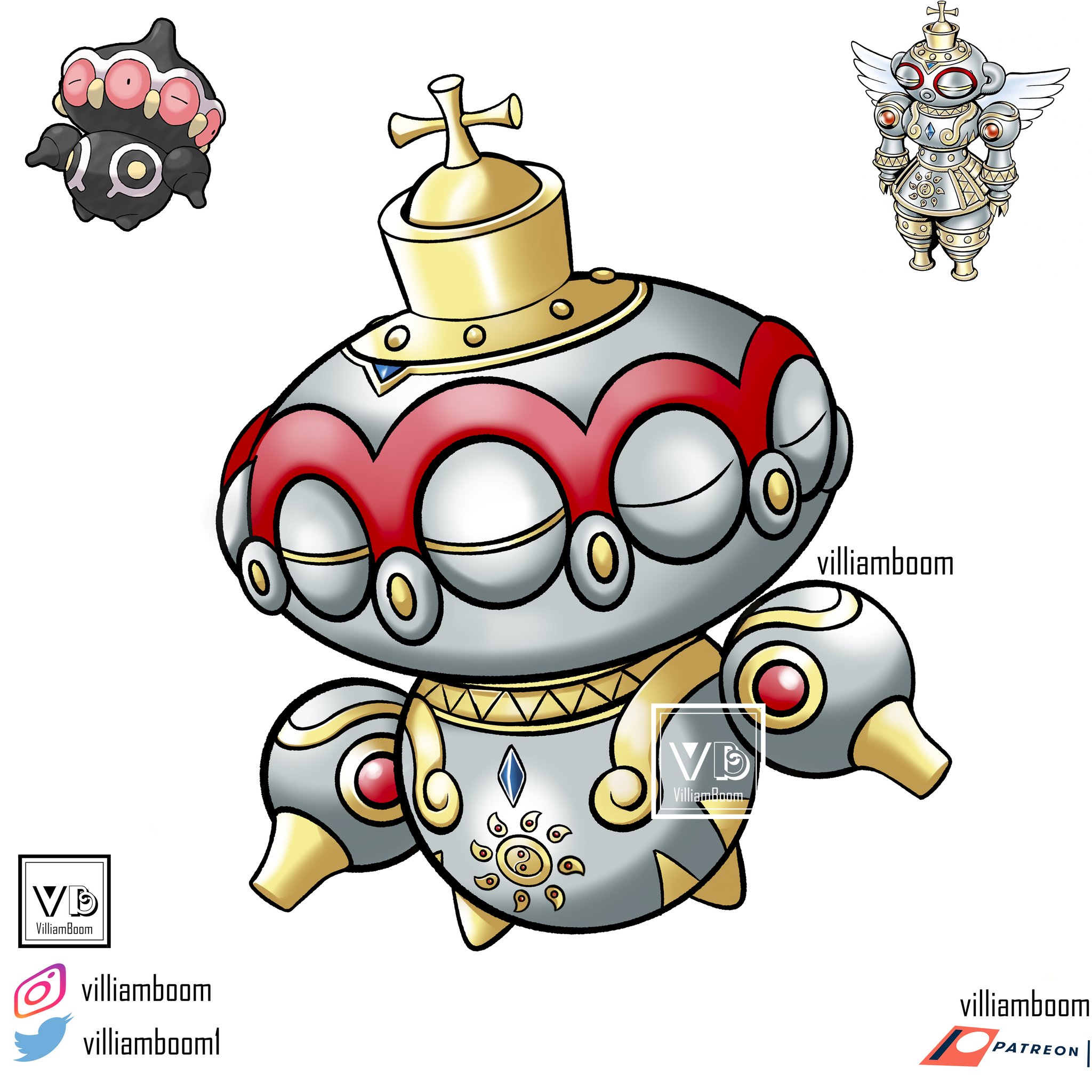 VilliamBoom on X: "Evolution line done: Shakkoumon X Claydol 😎 Im the only  one who thinks that they both are winning with this fusion? #claydol # Shakkoumon #digimon #digimon02 #digimonadventure #villiamboom #pokemon  #pokefusion #