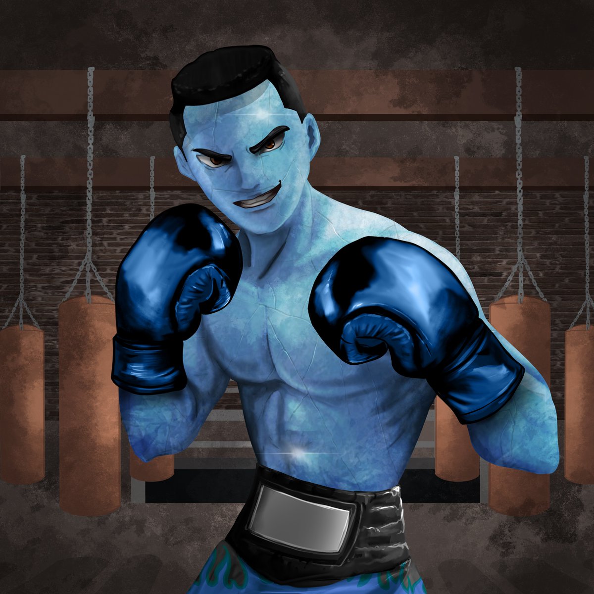 Another peek at the NFT art we are working on! 

Hit our site knockoutclub.io

And join our Discord - discord.gg/knockoutclub