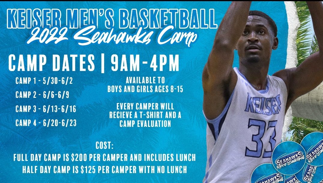 Keiser Men's Basketball tweet media