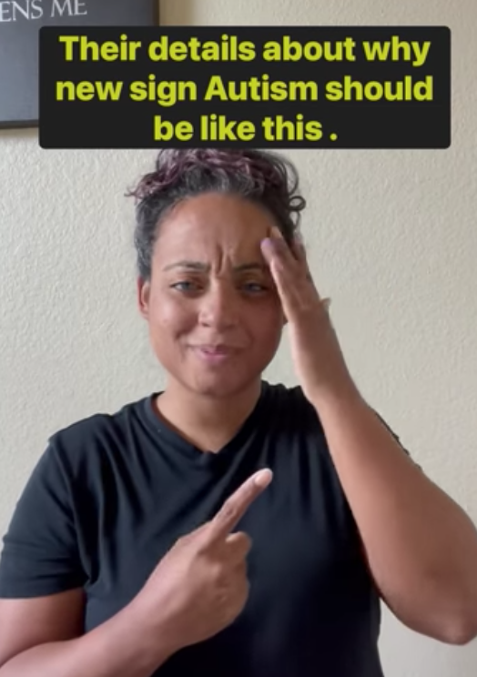 Are you aware of the new sign for Autism?

Here is the original post link if you want to see the video:
facebook.com/10006039826782…