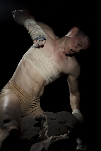 Heather Cassils - Becoming an Image Performance Still No. 1 (2012)