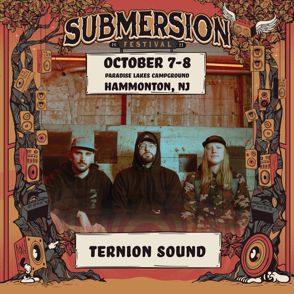 We just dropped our first official <a href="/Submersion_Fest/">Submersion Festival</a> artist and it is our good friends <a href="/TernionSound/">Ternion Sound</a> 😈

Another one coming tomorrow 👀
Full Eary Entry coming Monday!!!!!