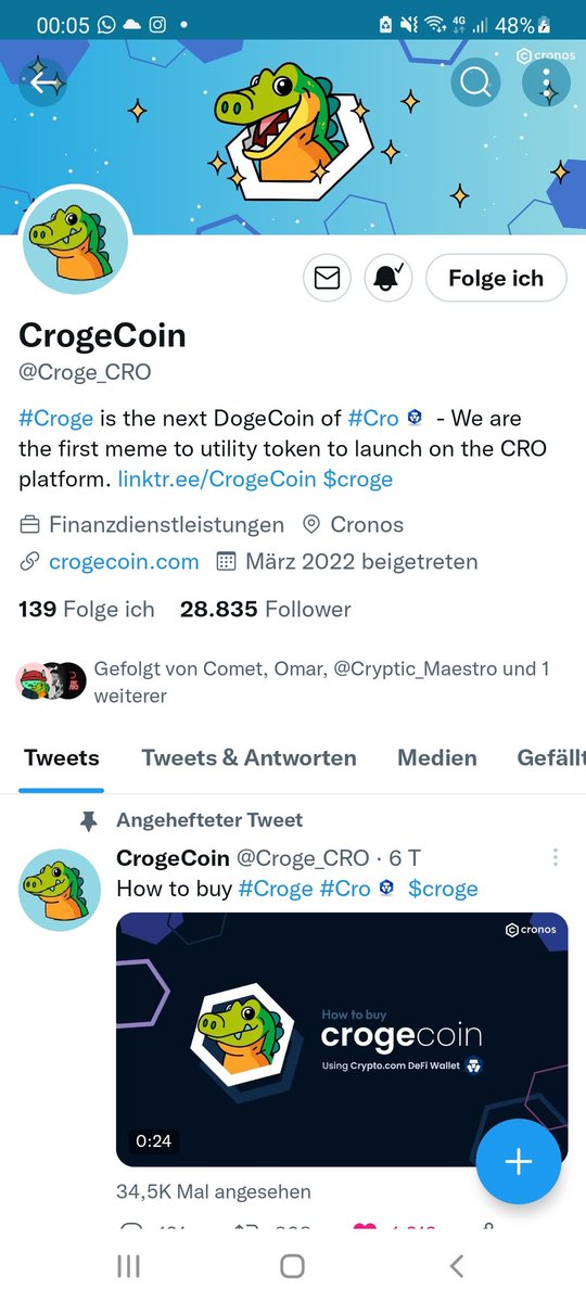 AmcaCrypto's tweet photo. @OfficialTravlad @Croge_CRO Hope i can win and help my family❤😇 https://t.co/H9vJVmcVpa