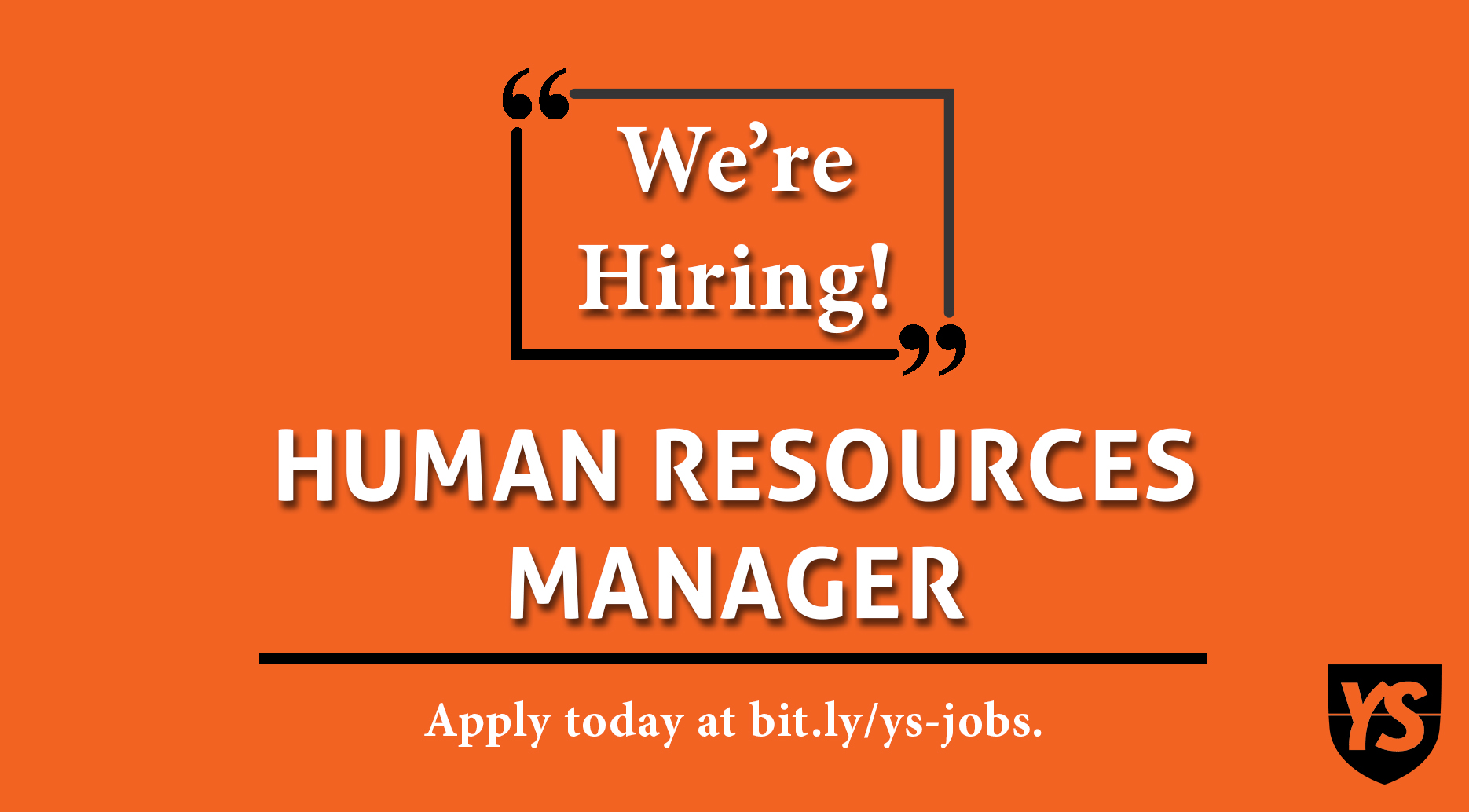 human resources manager ad