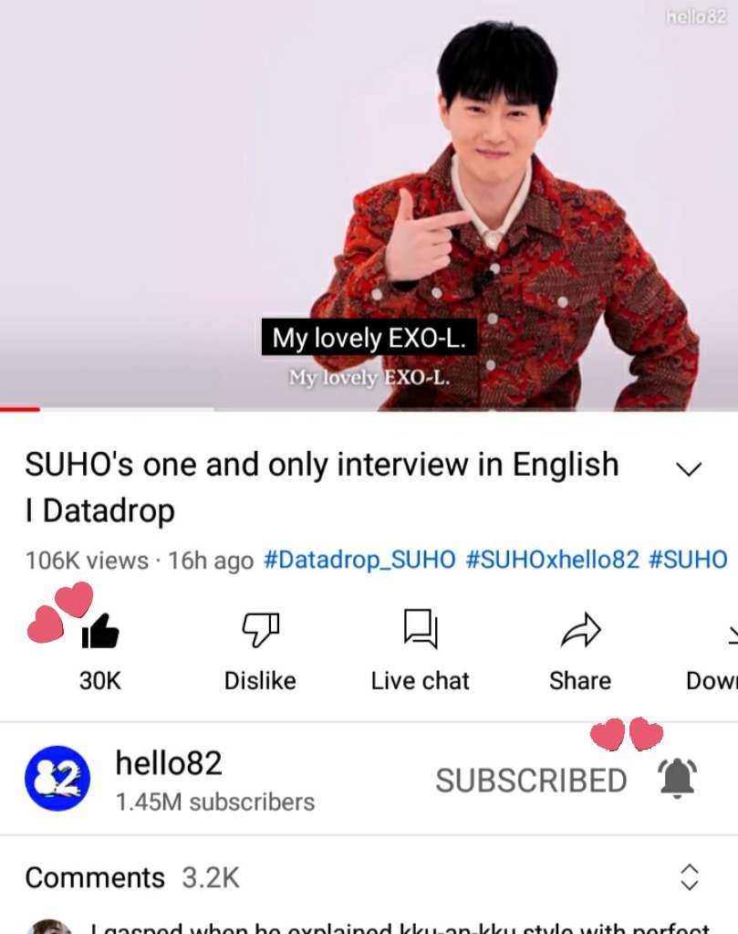 chaqweu's tweet photo. This part in #Datadrop_SUHO really touched me🤧 and thank you @hello82official for inviting #SUHO
🐰
🎬: https://t.co/SMLhcXEpDq
#Datadrop_SUHO #SUHOxhello82 #SUHO #hello82 https://t.co/qv1e2tJfcx