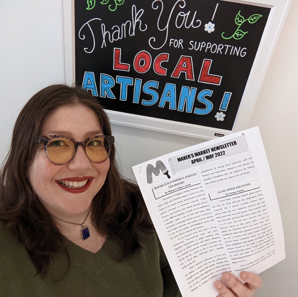 Come get your #FREE issue of the Maker's Market #newsletter!  The #NEW #spring issue is now in stock!  Featuring articles written by our talented local artisan vendors.  Get your copy at 3124 Dundas St West in #Toronto. #SupportSmallBusinesses #supportlocalbusiness