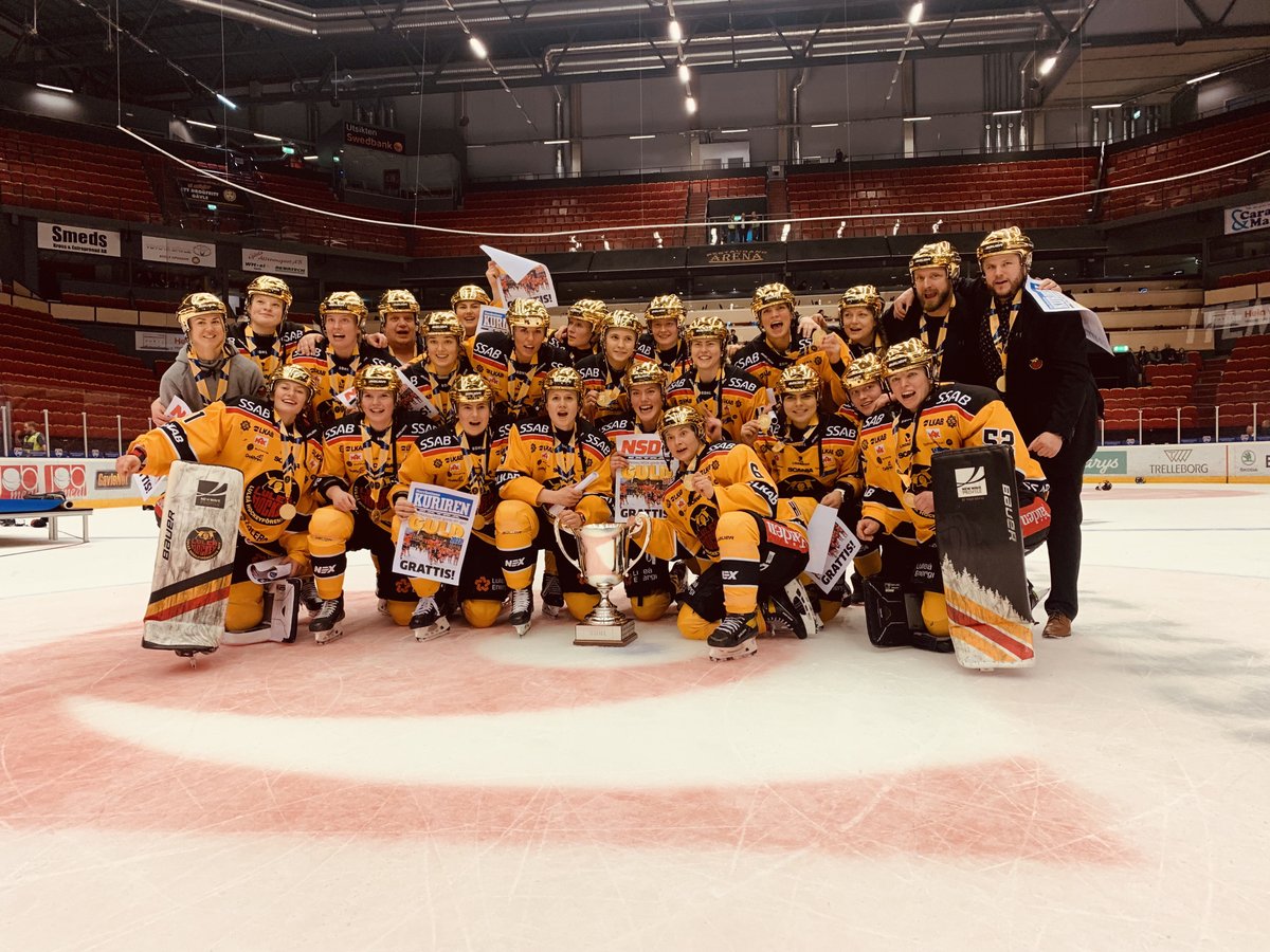 LuleaHockey's tweet image. Femte SM-guldet är klart. Och imorgon hyllar vi våra hjältar före nedsläpp inför ett fullsatt Coop Norrbotten Arena!