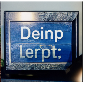 patrickmineault's tweet photo. Dall-E 2 has a bit of trouble understanding text. Here's an image unCLIP generated for the prompt, “A sign that says deep learning.” https://t.co/fHEPZv6vzf