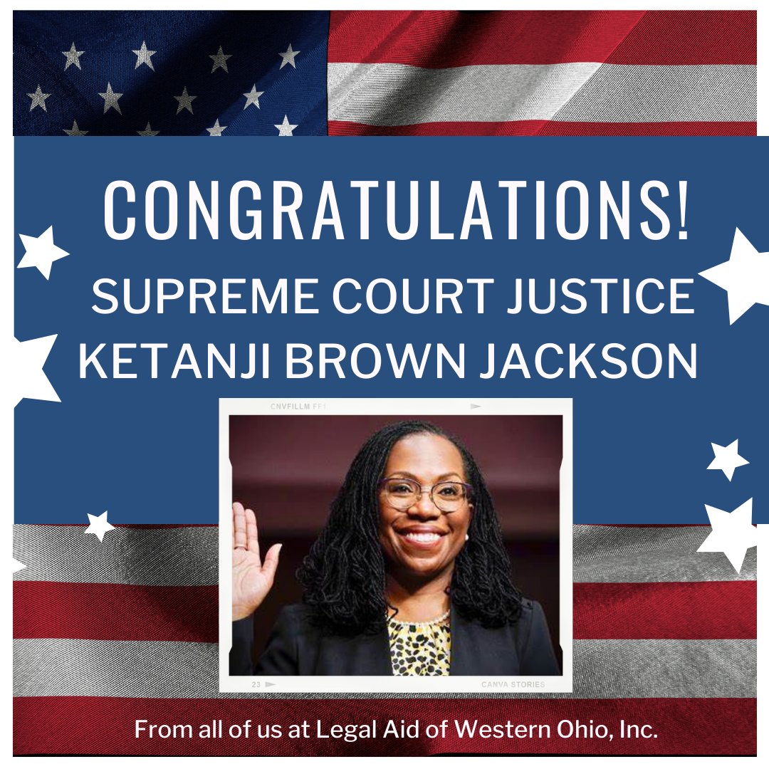 LAWOLawInc's tweet photo. Ketanji Brown Jackson makes history today as the first African-American female judge appointed to the U.S. Supreme Court. Congratulations on this historic victory! #KetanjiBrownJackson #SCOTUS #AJusticeForAll #LAWOlaw #LAWO https://t.co/wbdH2vhyeb
