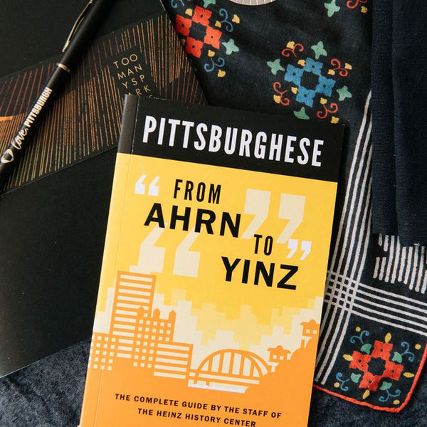 lovePGHshop's tweet photo. We ain't jaggin' ya, Pittsburghers do have their own language! Pittsburghese, of course! If you have not paged through Heinz @historycenter 's "From Ahrn to Yinz" yet, it will surely bring on the giggles. 😄 https://t.co/UV3813wrFu
#pittsburghese #yinz #ahrn #yinzers #lovepgh https://t.co/MNO8Tl0hiD