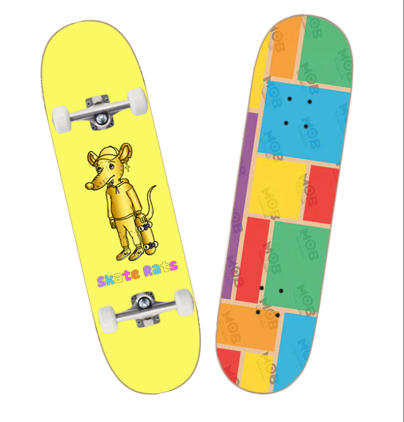 SkateRatsClub's tweet photo. Legendary Skate Rats! 👀

There will be a total of 10 one of one unique, Legendary Skate Rats in the 360 Genesis supply. Mint one and you get a Custom Complete Skate Rats Club Board shipped to you! 🔥🛹 https://t.co/6hYztXjEaS