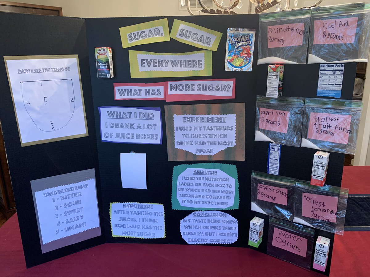 Proud mommy moment! My son’s first science fair. #MedTwitter #science #GITwitter #nutrition #STEMeducation #STEM #sugar #workingmom #sciencetwitter