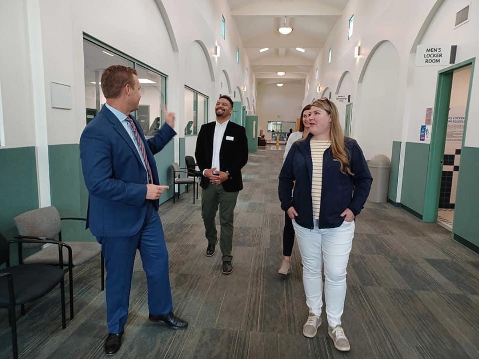 YMCASanDiego's tweet photo. Our Mottino Family YMCA is proud to call the 76th California Assembly District home. Grateful to @asmtbh for visiting last week to discuss affordable child care, solutions for youth homelessness, access to mental health services, and a couple of our capital projects in the works. https://t.co/Xwjw6Eto4l