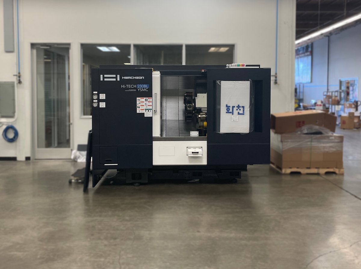 Distinguishable by its solid machine bed, wide flat guides, &amp; powerful drive. The <a href="/hwacheonusa/">Hwacheon Machinery America, Inc.</a> Hi-Tech 230 is ideal for tough, hard materials with high cutting volumes &amp; precision requirements. See it in action during our Legacy Even.
Registration Link - hubs.ly/Q017HMs90