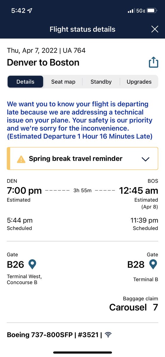 Good to see some things remain the same…<a href="/united/">United Airlines</a> still consistent!!!