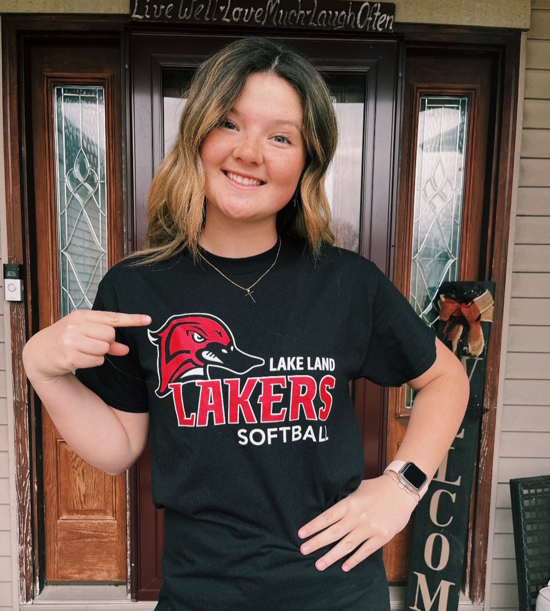 maciclodfelder's tweet photo. I am so incredibly blessed to announce that I have verbally committed and will continue my academic and softball career at Lake Land Community College! All glory to God, without him this wouldn’t be possible! Go Lakers!!❤️❤️ https://t.co/4nPdNORi45