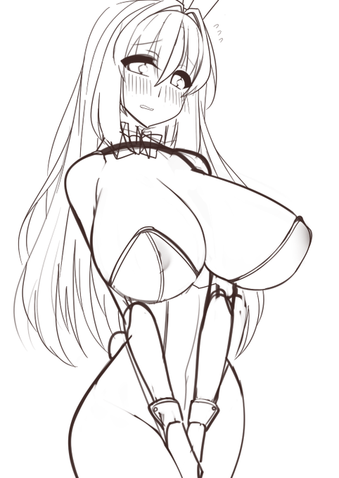 朝の落書き半透明🐰 