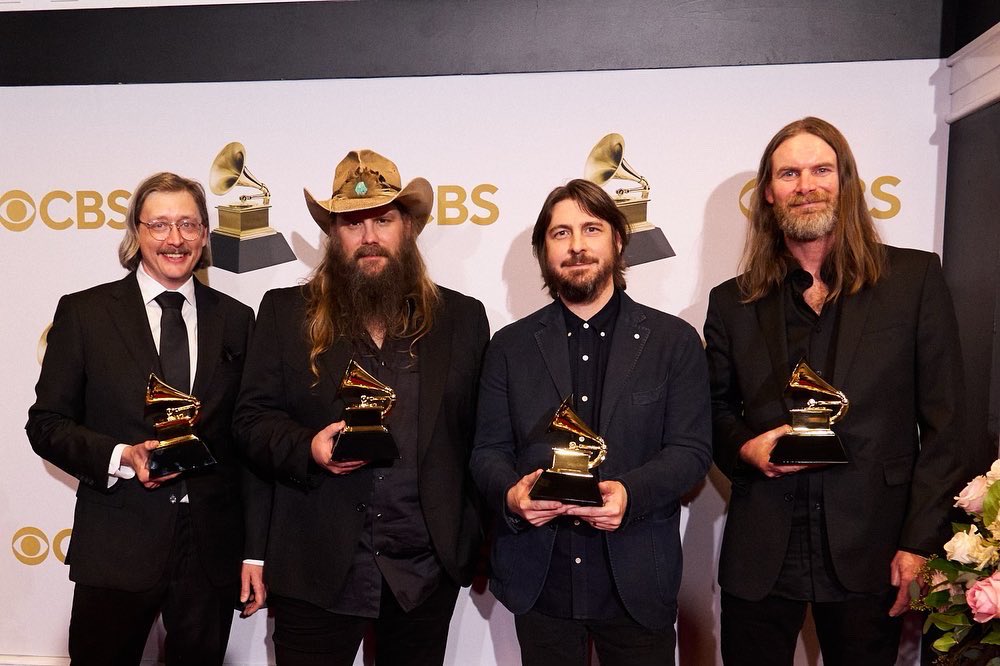ChrisStapleton's tweet photo. I’ve played everything from my living room to stadiums with these guys. They’ve seen me on my best &amp; worst days and had my back the whole time. They are some of the best friends a man could ask for and my musical brothers. https://t.co/Qkgpn6ixns