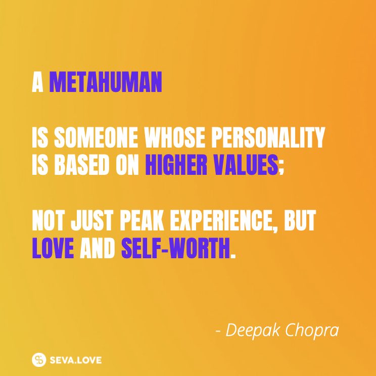 Ever wonder what we mean when we say METAHUMAN 🤔

⚡️ Rise in the #metaverse as an agent of positive change and #love 

#sevalove #metahuman #nftforgood #nft #nfts #nftart #nftartist #nftcommunity #nftdrop #nftcollector #nftcollection #art #artist #design #digitalart #kindness