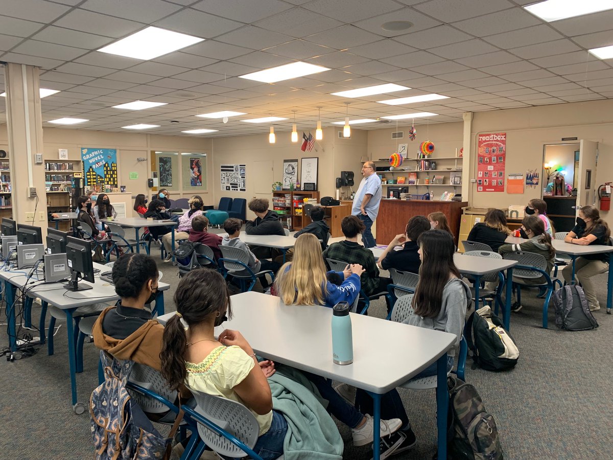 Krueger Library (@library_krueger) on Twitter photo We had a fabulous day with visiting author <a href="/JamesPonti/">James Ponti</a>! He shared a great story about being a reluctant reader & some great writing tips with our Falcons! I even got a sneak read of City Spies #4!!!! #kmslib #theFalconWay We had a fabulous day with visiting author <a href="/JamesPonti/">James Ponti</a>! He shared a great story about being a reluctant reader & some great writing tips with our Falcons! I even got a sneak read of City Spies #4!!!! #kmslib #theFalconWay