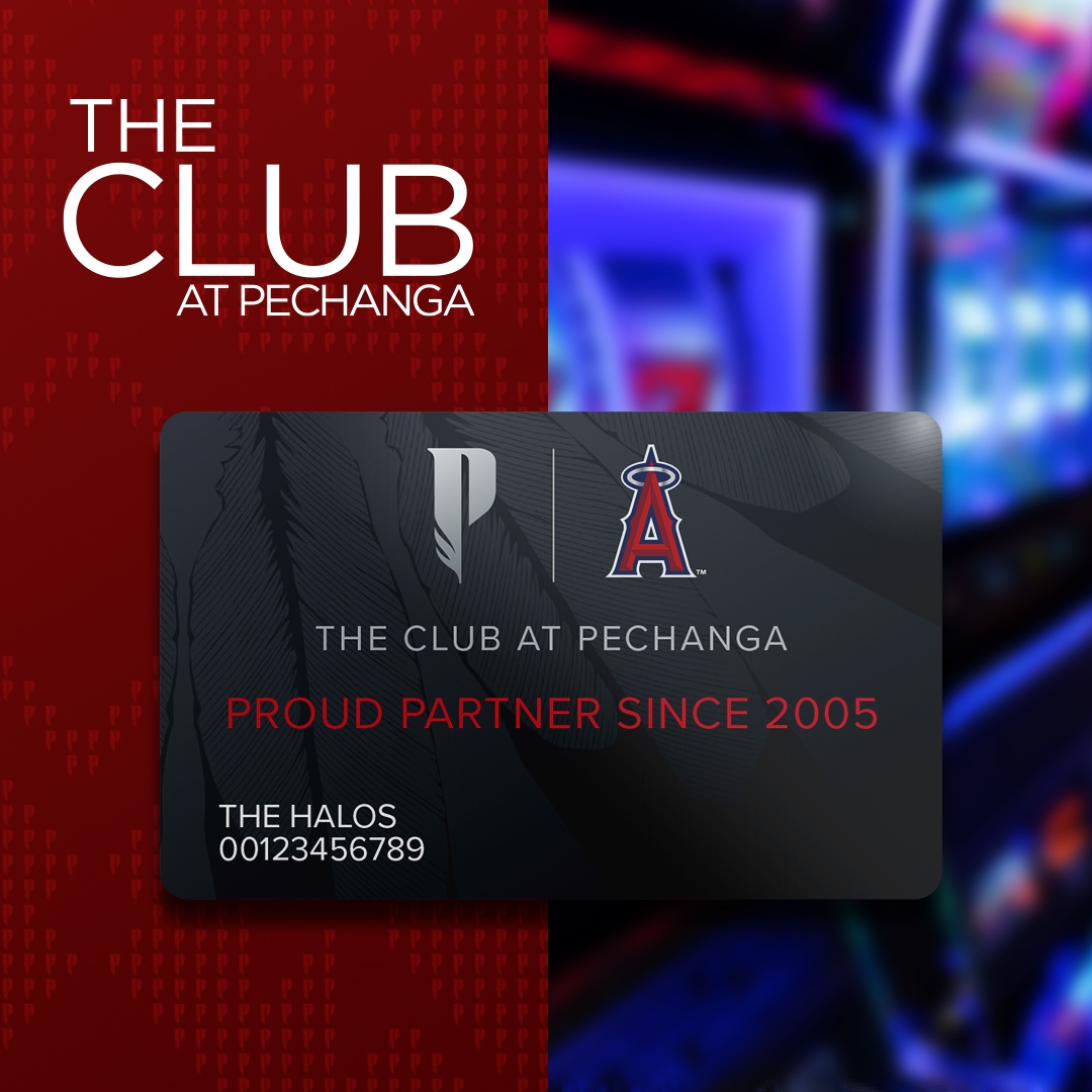 PechangaCasino's tweet photo. It’s #OpeningDay! We wanted to wish our #proudpartners a stellar season! Play with your favorite team all year long with our #limitededition #ClubCards &amp; #tablegame felts! Club cards are available now while supplies last! ❤️⚾️❤️

#Pechanga #Angels #Baseball #TheClub #TableGames https://t.co/QMH9qvnaYM