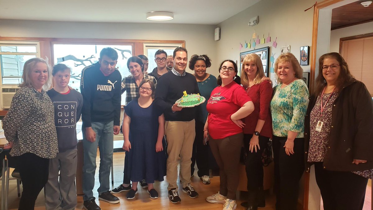 Thankful for all the people in this photo and an early happy birthday to our favorite director! #randolphschools