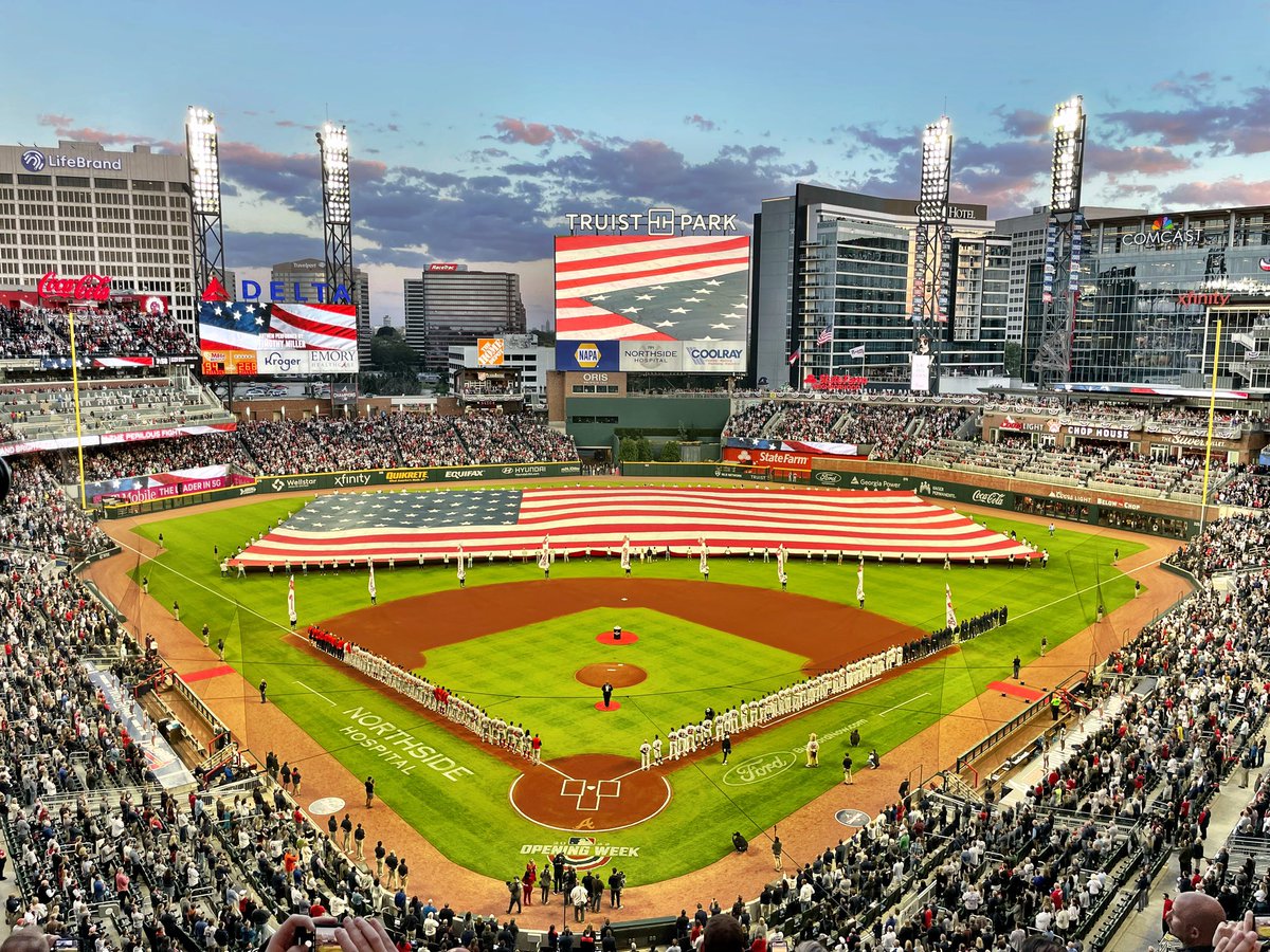 Evening, everyone. Welcome back! #Braves