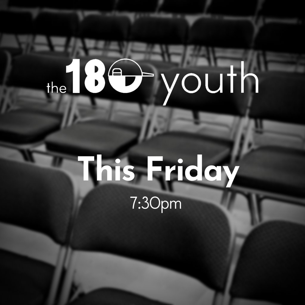 The180_Church's tweet photo. We care about the next generation! 
If you have or know a student, we would love to connect with them and connect them to other teens on Friday!

Go to https://t.co/fq2skoZJN2 for details https://t.co/SG40rRRq5W