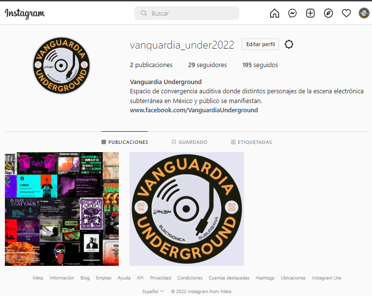 Siguenos en ¡YA! en INSTAGRAM. 👇👇👇
instagram.com/vanguardia_und…

Vanguardia Underground: Es... Electrónica Suburbana.
#Events #News #Releases #Interviews #ElectronicMusic #Techno #House #Trance #DrumAndBass #Progressive #IDM #Videos