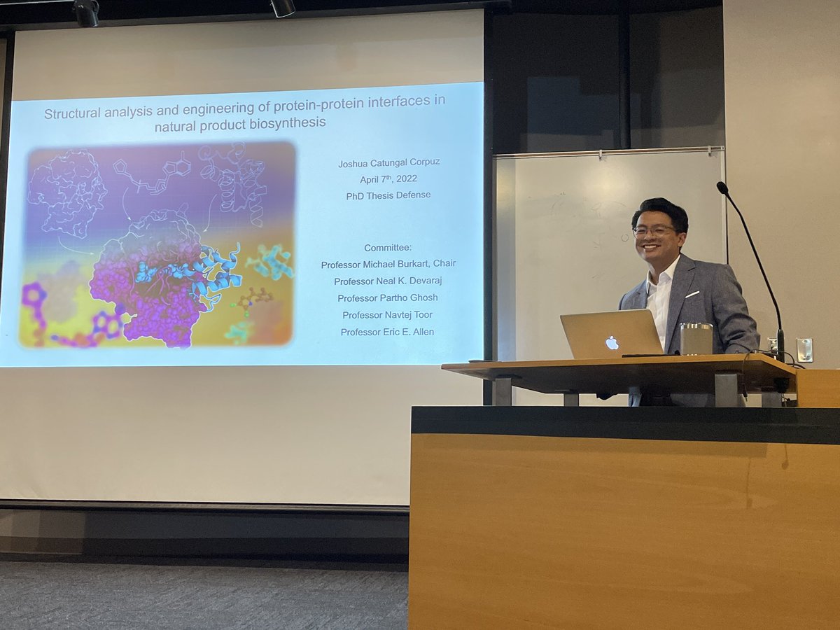 Burkart Lab at UCSD (@mikeburkartucsd) on Twitter photo Congratulations to Joshua Corpuz on his successful PhD defense today! 🥳 Congratulations to Joshua Corpuz on his successful PhD defense today! 🥳