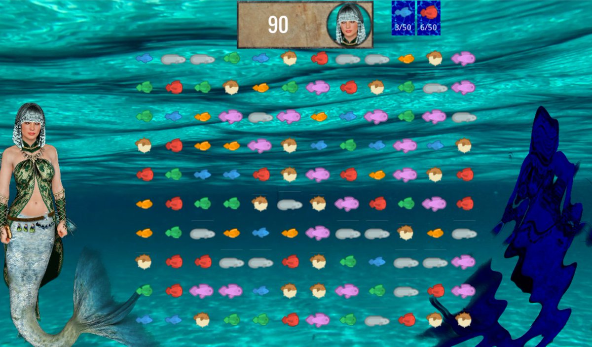 Sciaenops22's tweet image. I said I wouldnt bugfix Crystal Lakes today, but I did it anyway, and now it works.  So the first battle sequence is pretty much finished, just need to have it move to the next visual novel part after both goals are met.  Yay!  #SoloDevelopment drone-garden-studios.itch.io/crystal-lakes