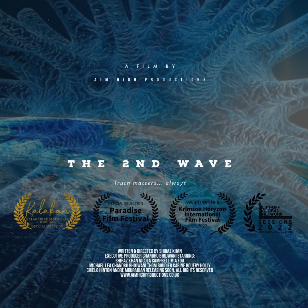 Aimhighprodn's tweet photo. We’re pleased and proud to announce that our lockdown feature The 2nd Wave has been selected at The Nawada International Film Festival. Well done to all the Cast & Crew #the2ndwave #lockdowncreation #featurefilm #nawadainternationalfilmfestival https://t.co/Ma8DlQKqE8